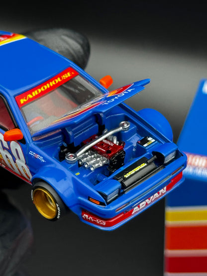 Toyota AE86 Sprinter Trueno Kaido House × Mini GT Kaido Racing V1 SVRdiecast