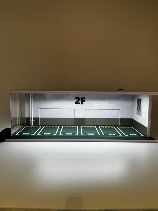 Diorama Parking 1/64 éclairé SVRdiecast
