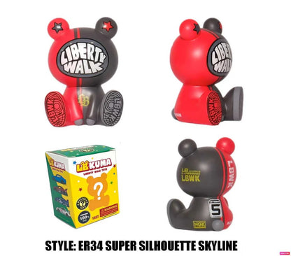 LB Kuma Version 2 100% - Blind Box Style 4 pièces (AD-LBKuma07)
