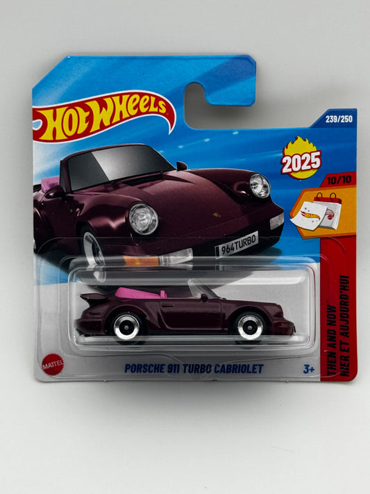 Porsche 911 Turbo Cabriolet – Hot Wheels - Mainline 1/64 SVRdiecast