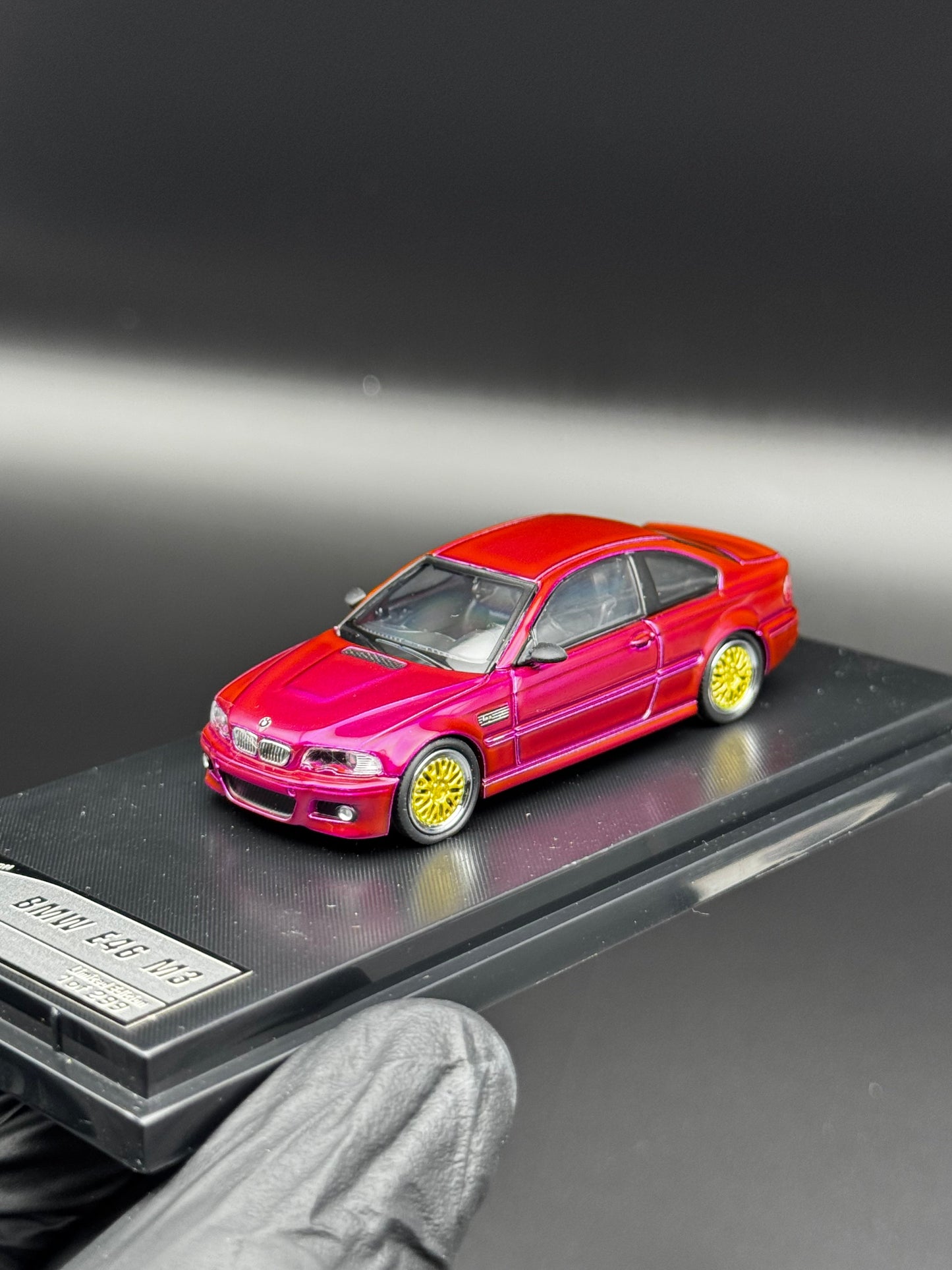 BMW e46 m3 high rev series — street weapon × stance hunters 1:64 SVRdiecast