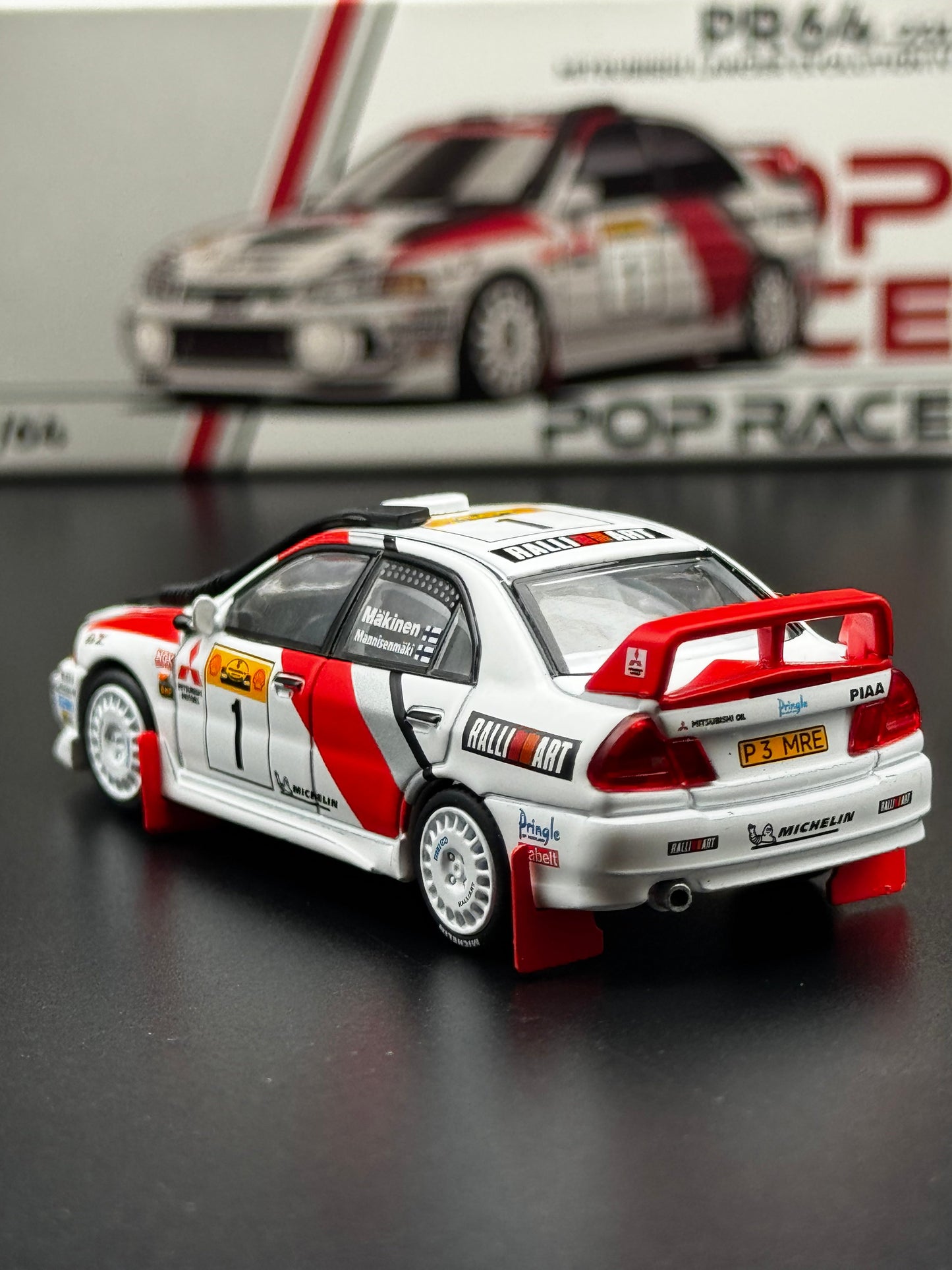 Pop Race 1/64 – Mitsubishi Lancer Evolution VI WRC SVRdiecast