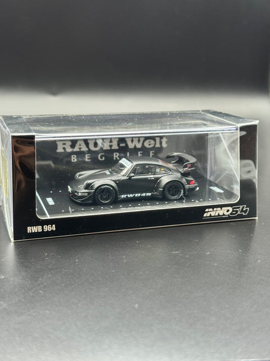 Porsche 964 RWB Rauh-Welt Begriff Noir | 1:64 INNO64