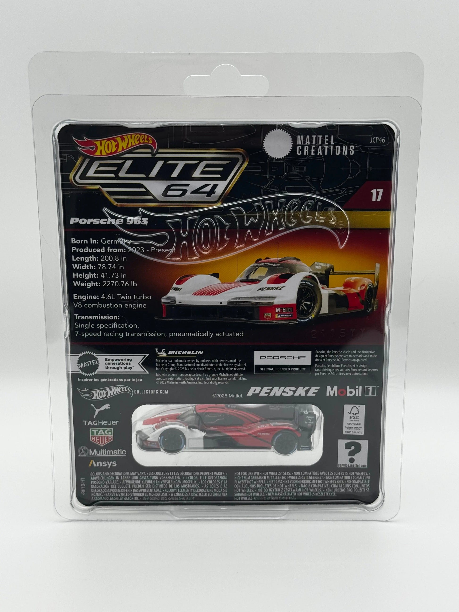 Porsche 963 SVRdiecast
