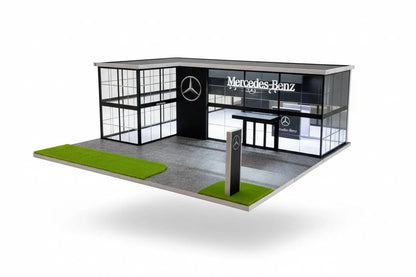 Diorama concession Mercedes 1/64 SVRdiecast