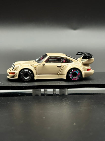 Porsche 964 RWB Time Micro | Set flasque de roues 1/64