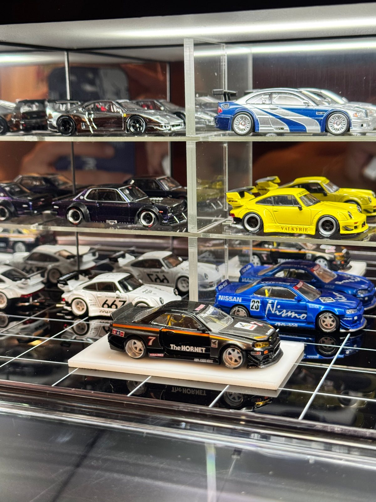 Container Vitrine miniature Acrylique pour Diecast