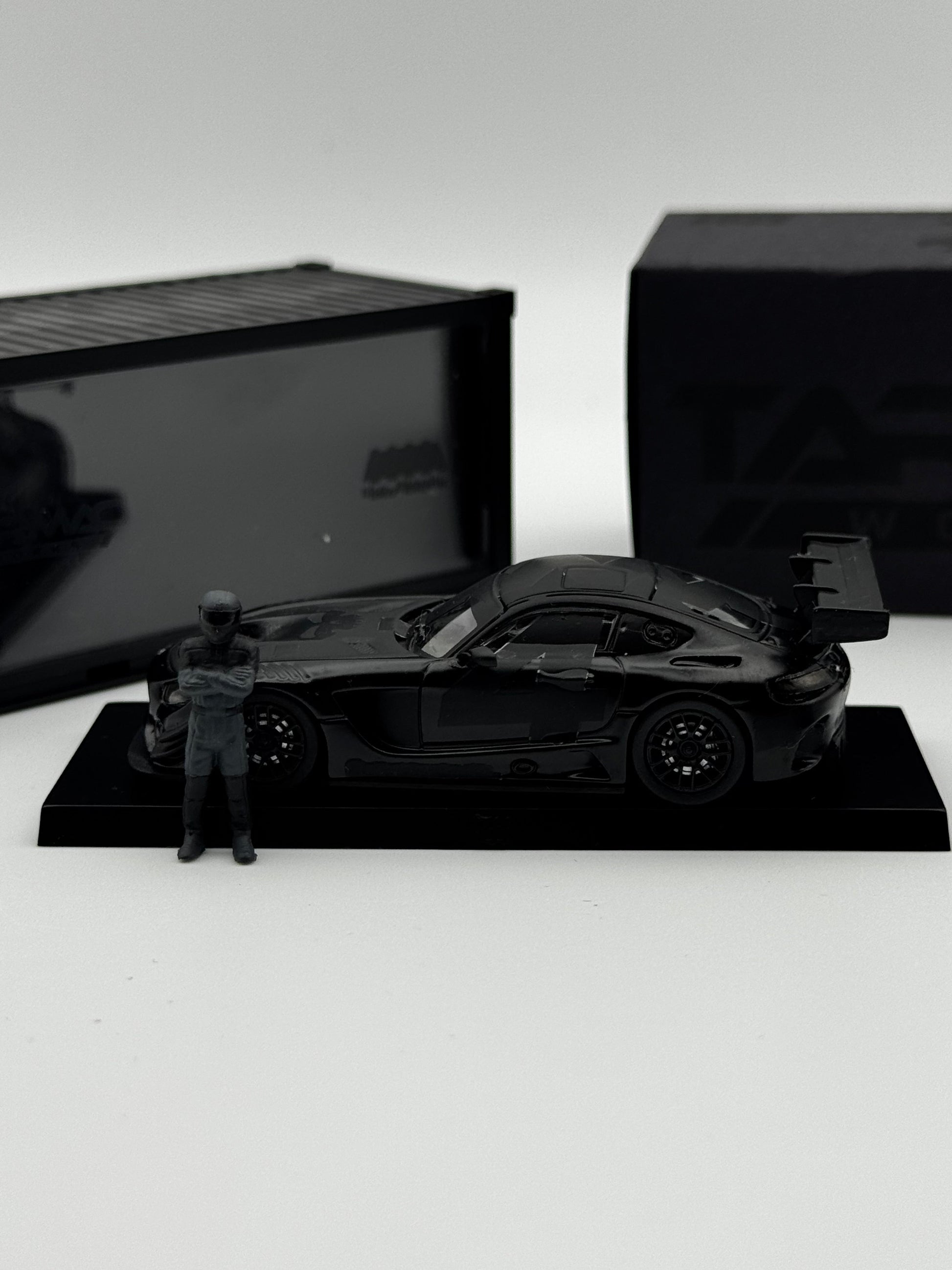 Mercedes-AMG GT GT3 “Phantom Black” – Tarmac Works | 1:64 SVRdiecast