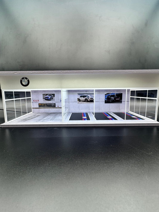 Diorama Garage BMW Performance – Box Service | 1:64
