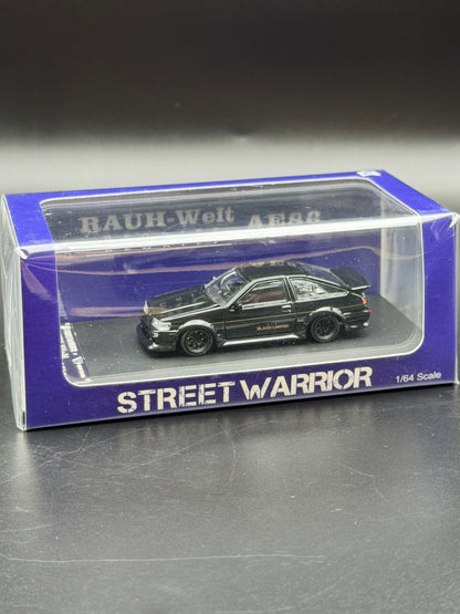 Toyota AE86 RAUH-Welt Begriff – Street Warrior x Ghost Player | 1:64 Low number