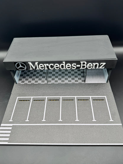 Diorama Showroom / Atelier Mercedes-Benz | 1/64