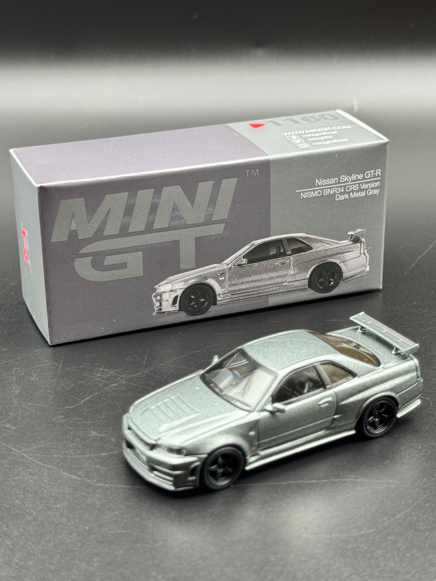 Nissan Skyline GT-R R34 Nismo BNR34 CRS Mini GT | 1:64
