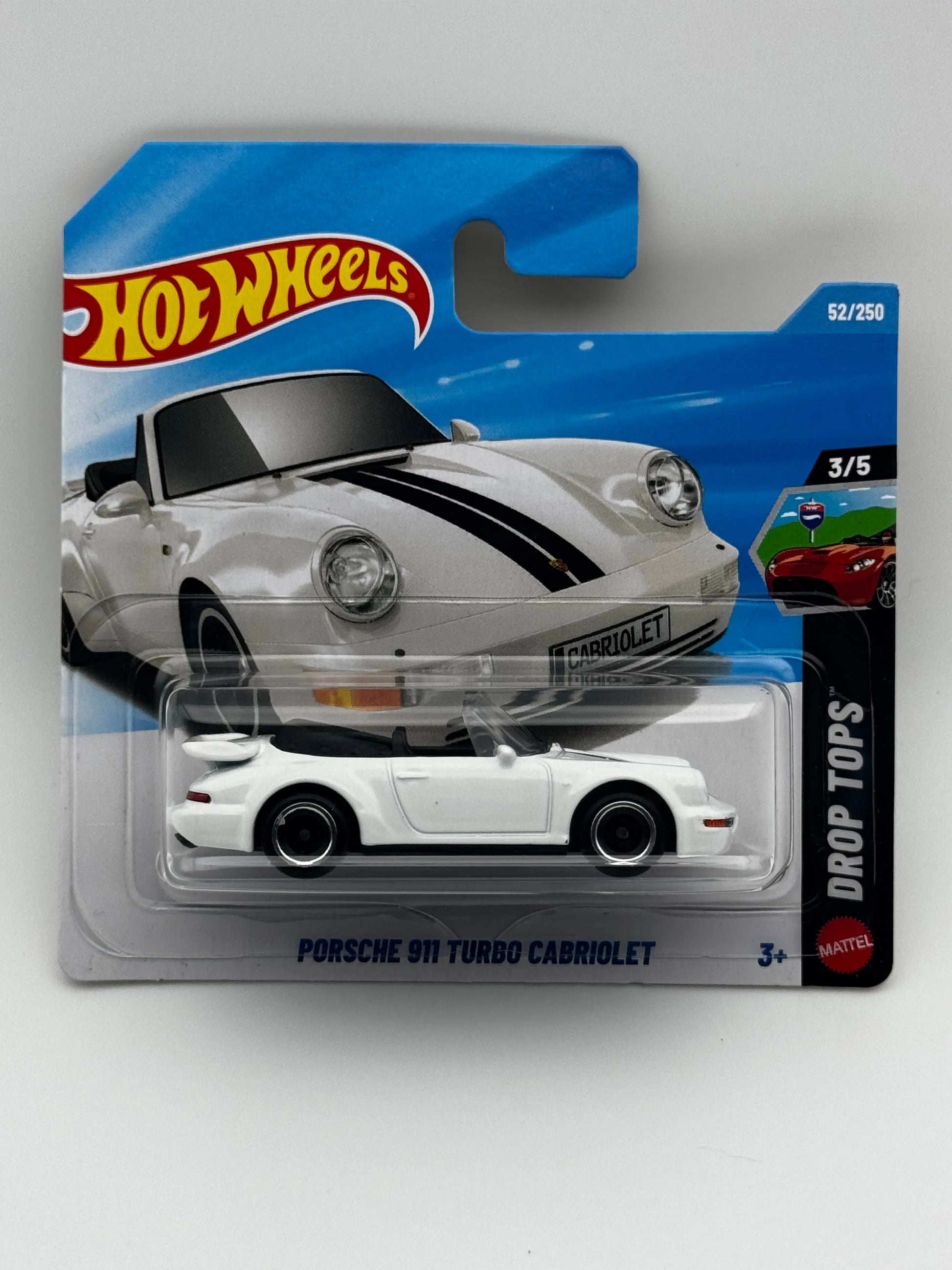 Porsche 911 Turbo Cabriolet – Hot Wheels - Mainline 1/64 SVRdiecast