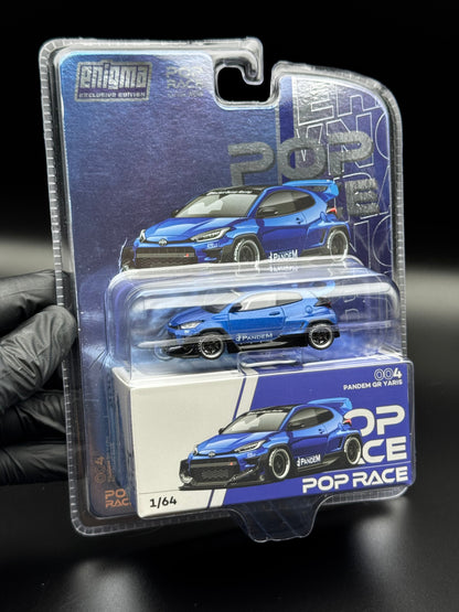 Toyota GR Yaris Pandem | Exlusivite Enigma | Pop Race 1/64 SVRdiecast