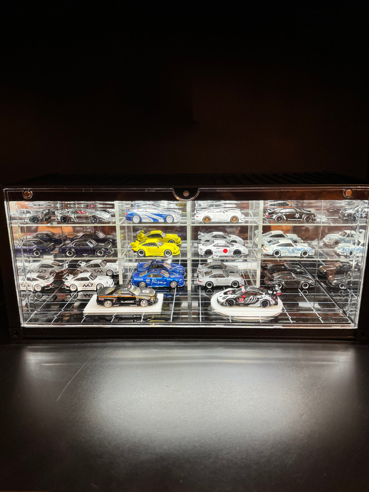 Container Vitrine miniature Acrylique pour Diecast