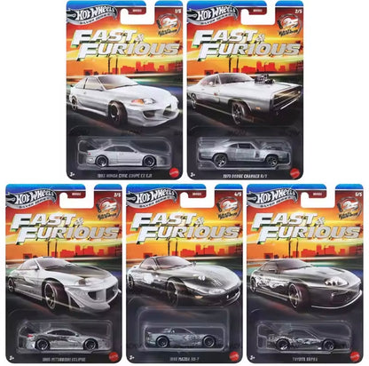 Collection Hot Wheels Fast & Furious Silver Series – 25 ans ZAMAC – 1:64