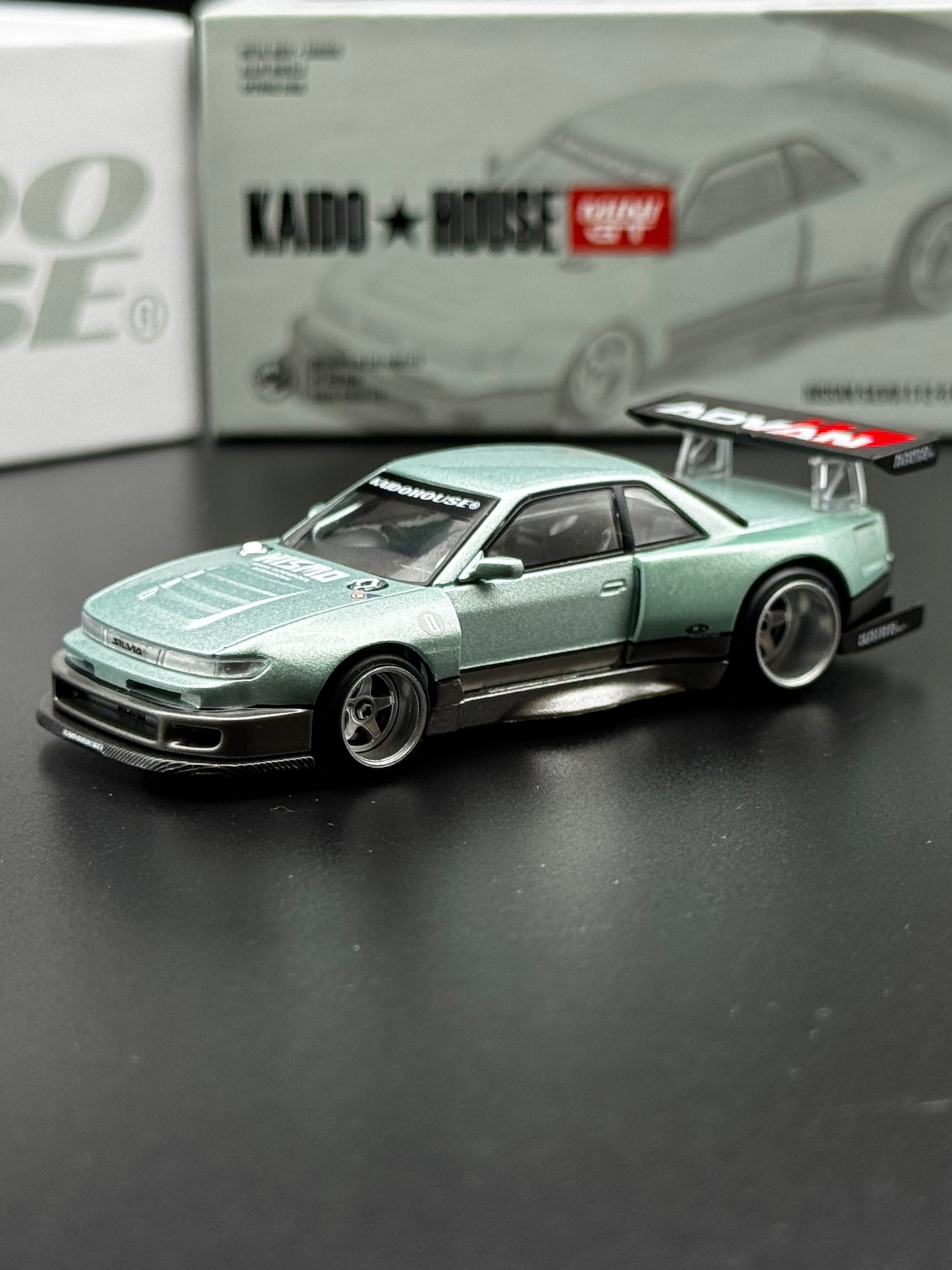Nissan Silvia S13 Kaido Works V1 – Kaido House x Mini GT | 1:64