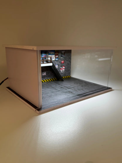 Diorama mini garage 1/64 SVRdiecast