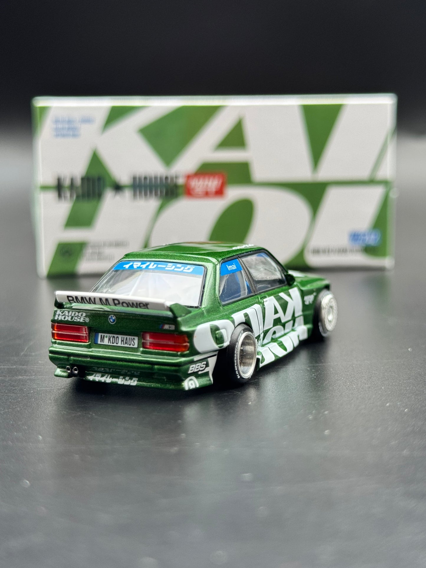 Kaido House x Mini GT - BMW M3 Kaido Works V2 - Green