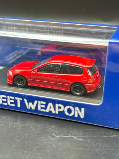 Honda Civic EG6 – Street Weapon x Ghost Player | 1:64