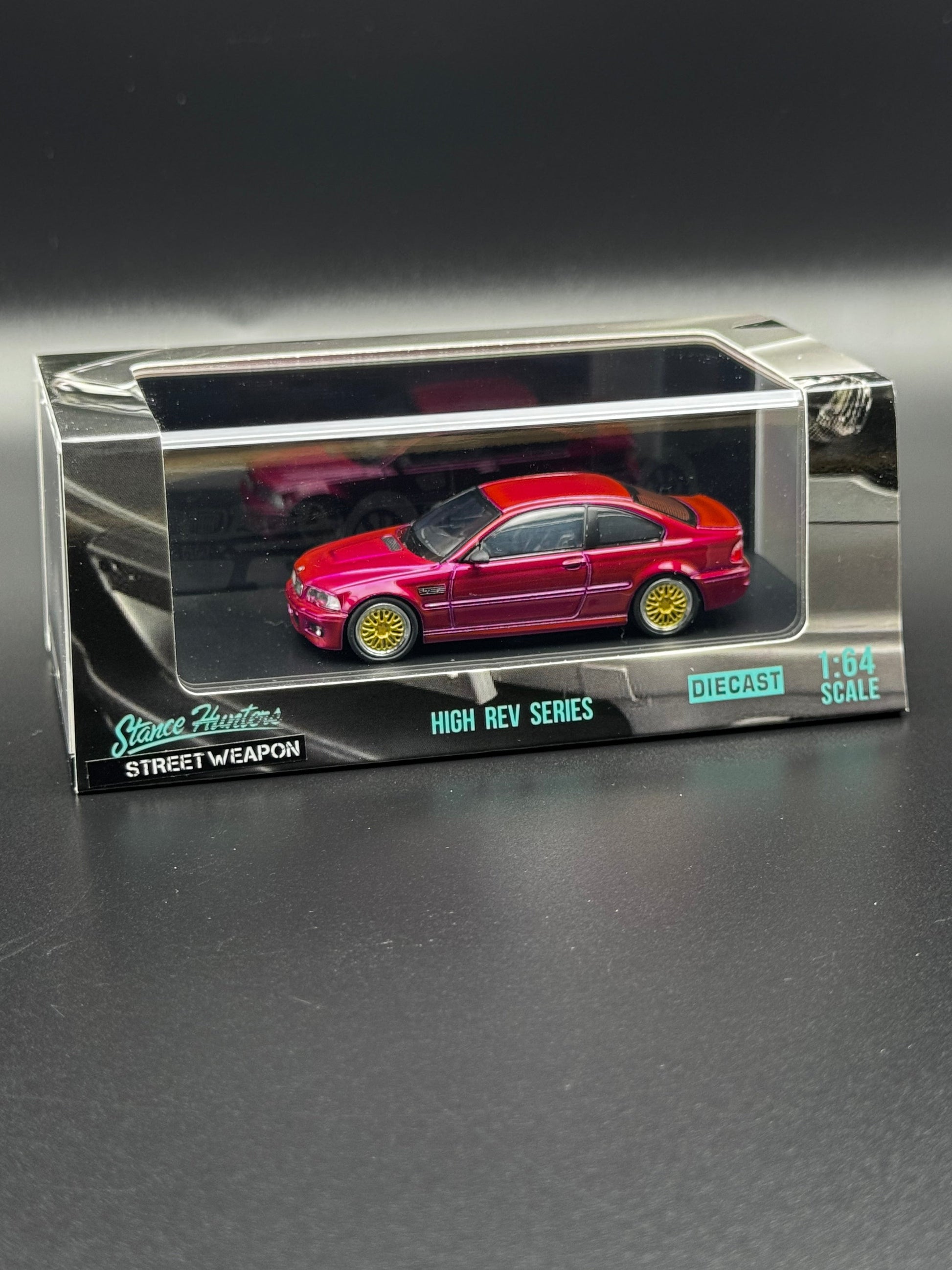BMW e46 m3 high rev series — street weapon × stance hunters 1:64 SVRdiecast