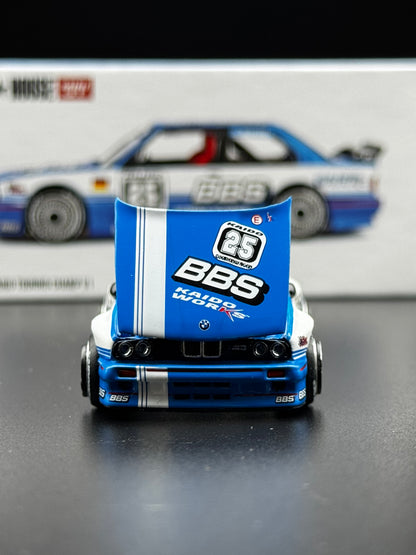 BMW M3 E30 Kaido Touring Champ V1 #25 BBS – Kaido House x Mini GT | 1:64