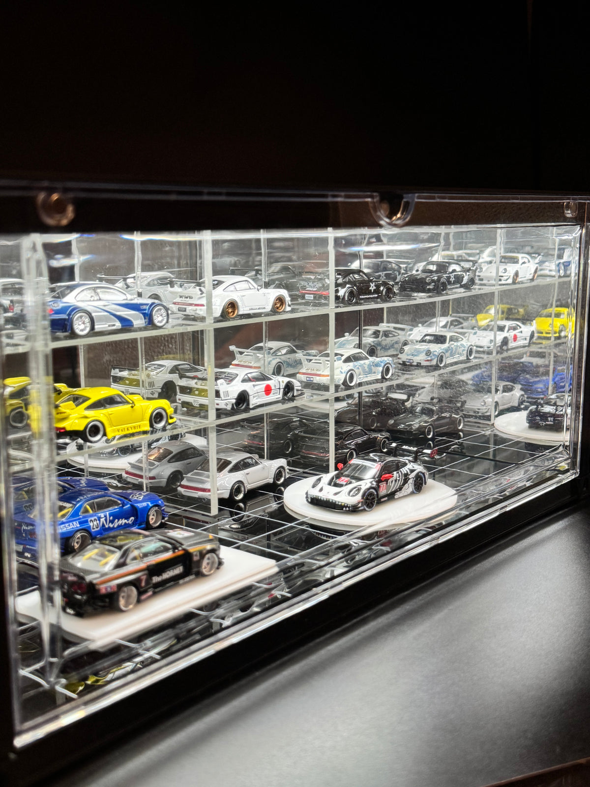 Container Vitrine miniature Acrylique pour Diecast
