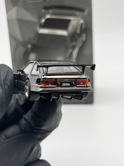Toyota Sprinter Trueno AE86 Widebody Black/Grey - Tarmac Works 1/64 SVRdiecast
