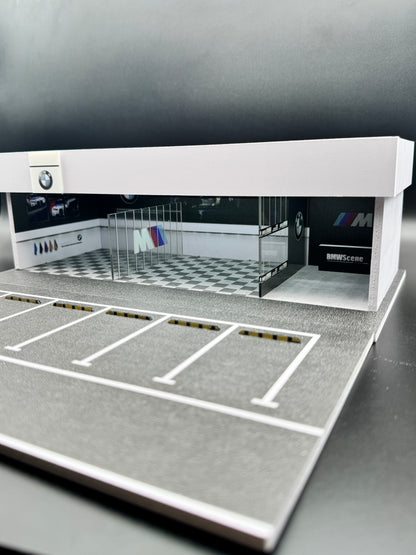 Diorama Concession BMW — 1:64