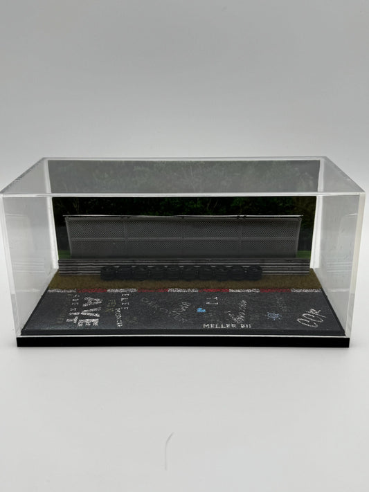Diorama Circuit 1/64 - Mini Piste de Course pour Voitures Miniatures SVRdiecast