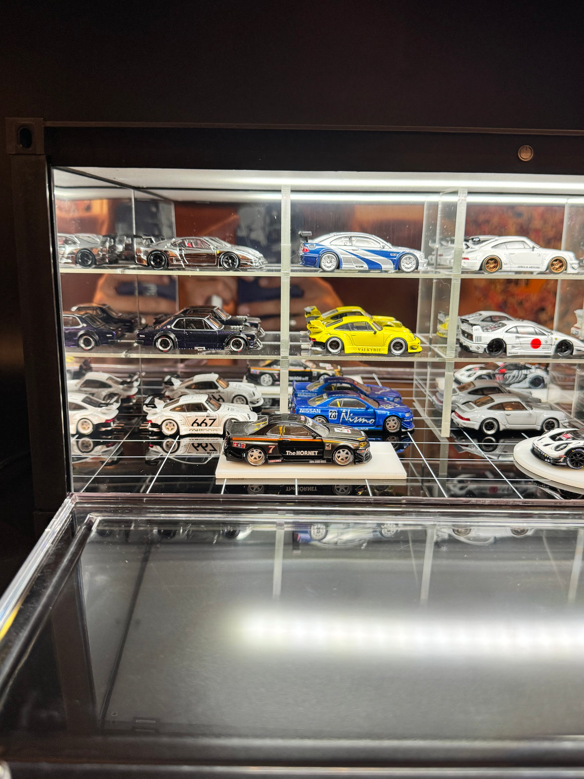 Container Vitrine miniature Acrylique pour Diecast