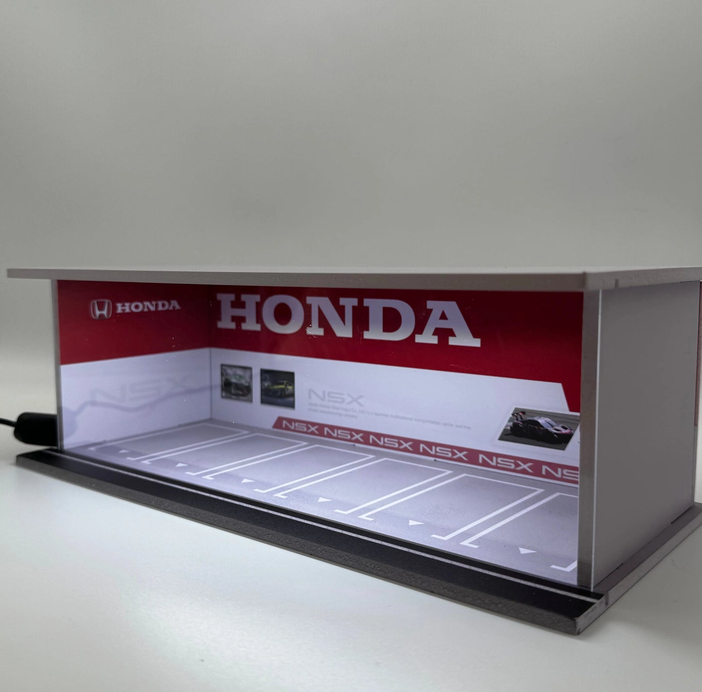 Diorama Honda 1/64 éclairé SVRdiecast
