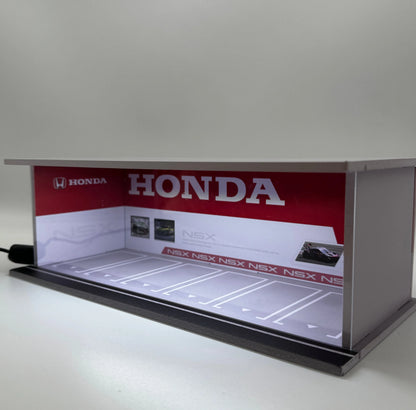 Diorama Honda 1/64 éclairé SVRdiecast