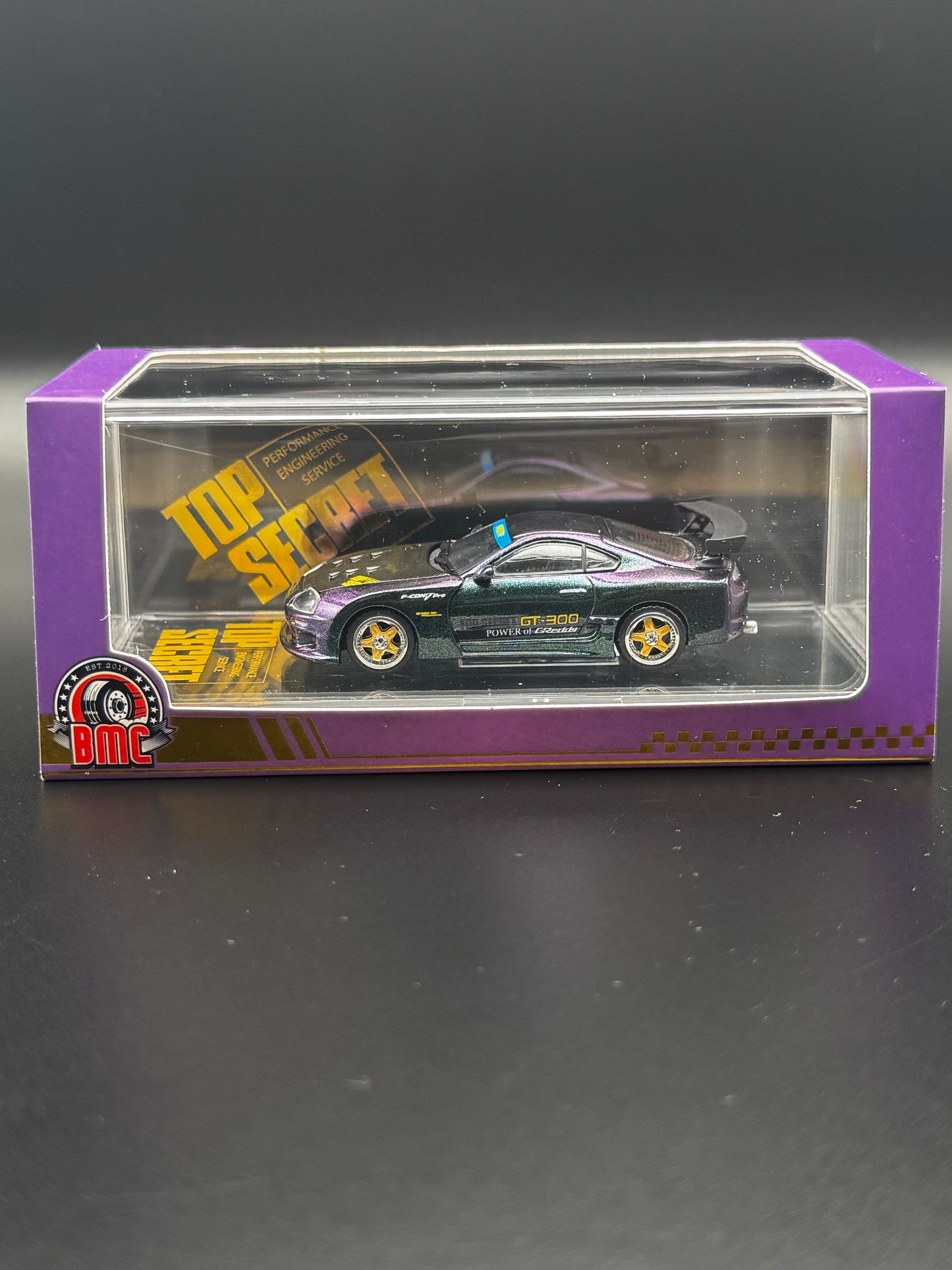 Toyota Supra “Top Secret” GT300 – Chameleon Violet/Vert | BMC