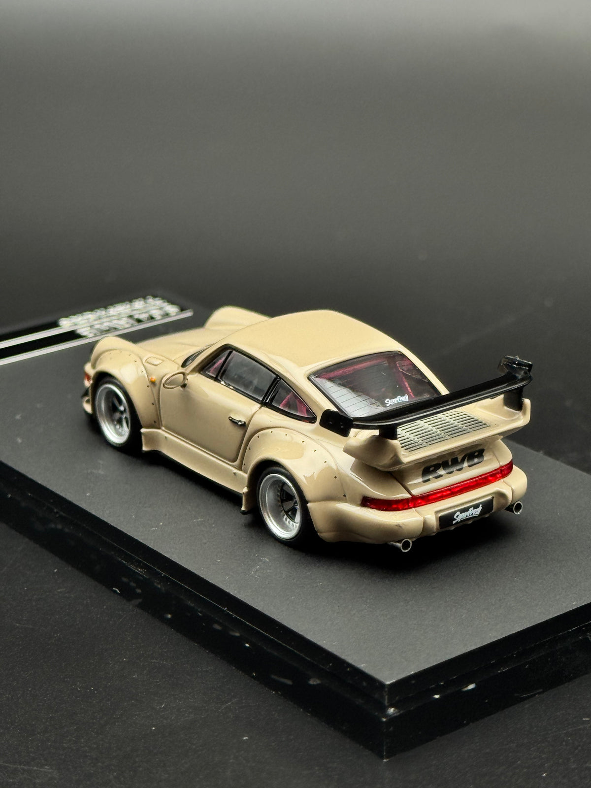 Porsche 964 RWB Time Micro | Set flasque de roues 1/64