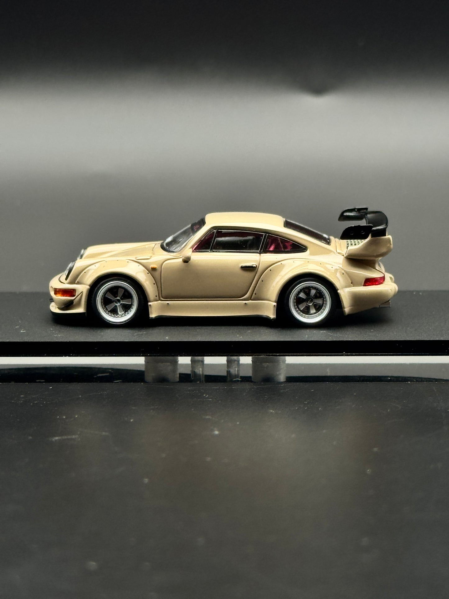 Porsche 964 RWB Time Micro | Set flasque de roues 1/64