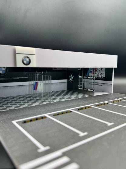 Diorama Concession BMW — 1:64