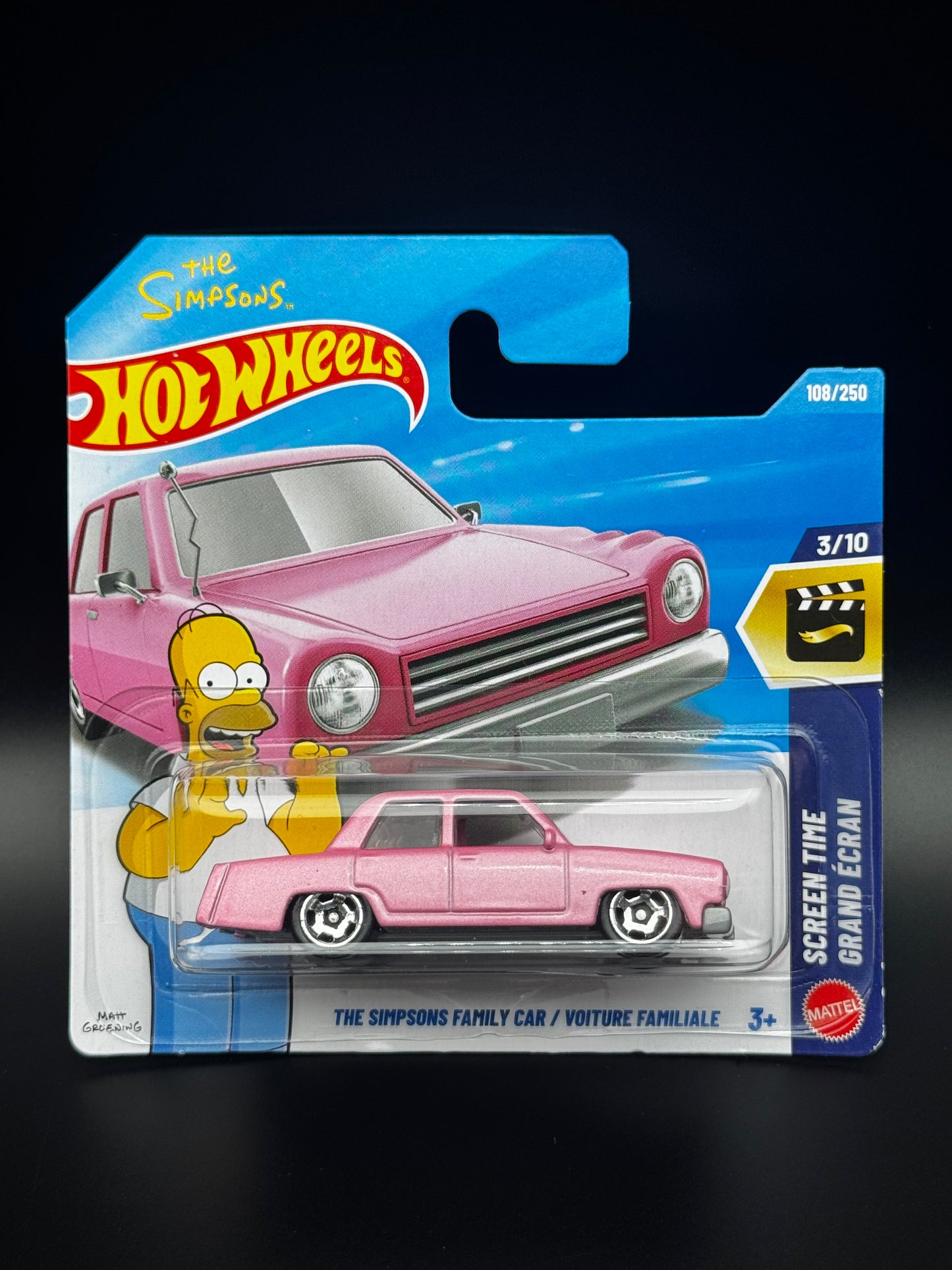The Simsons car - Hot Wheels Mainline 1/64