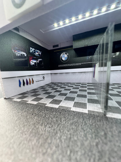 Diorama Concession BMW — 1:64