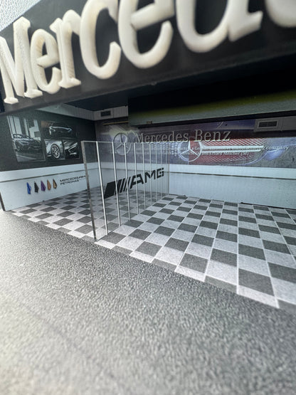 Diorama Showroom / Atelier Mercedes-Benz | 1/64