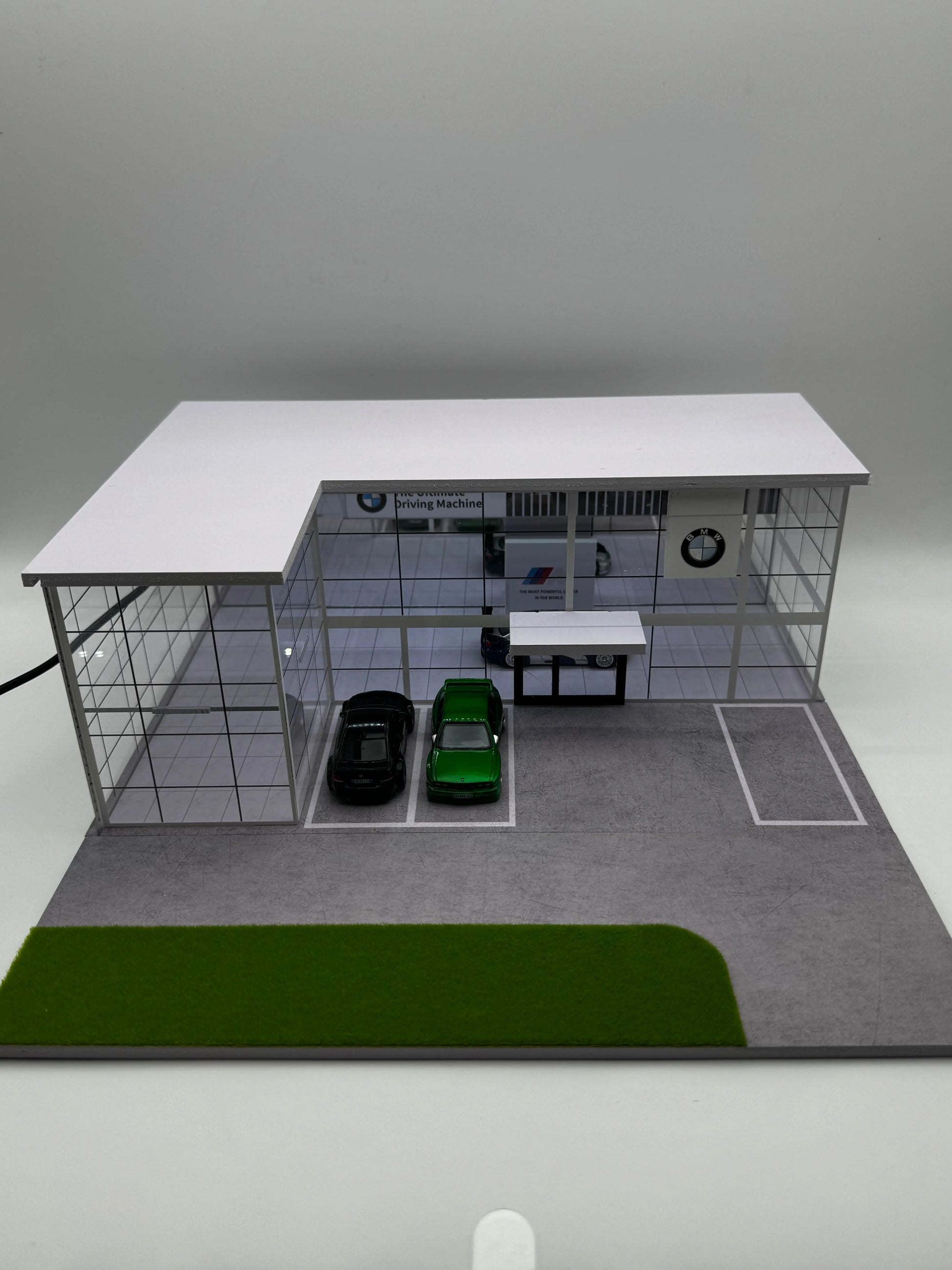 Diorama BMW 1/64 svrdiecast