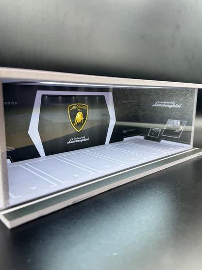 Diorama Vitrine Garage Lamborghini – 1:64