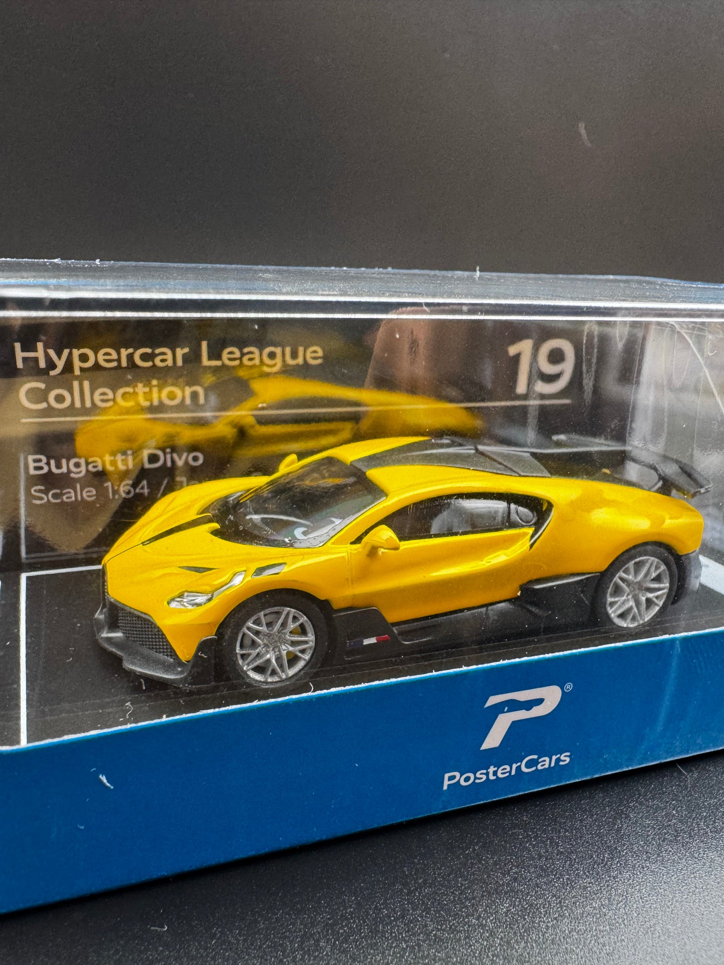 Bugatti Divo – Yellow | PosterCars Hypercar League Collection