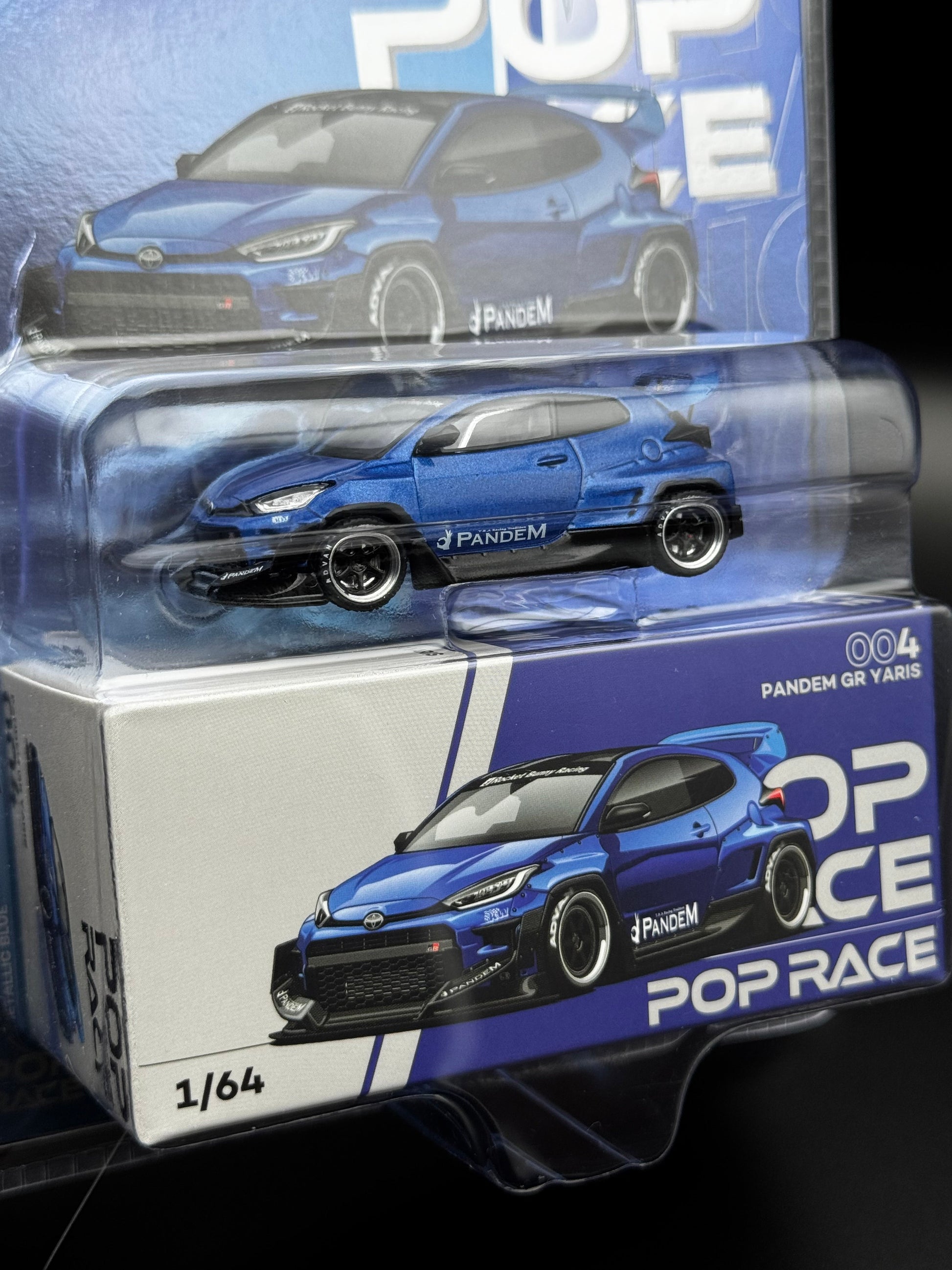 Toyota GR Yaris Pandem | Exlusivite Enigma | Pop Race 1/64 SVRdiecast