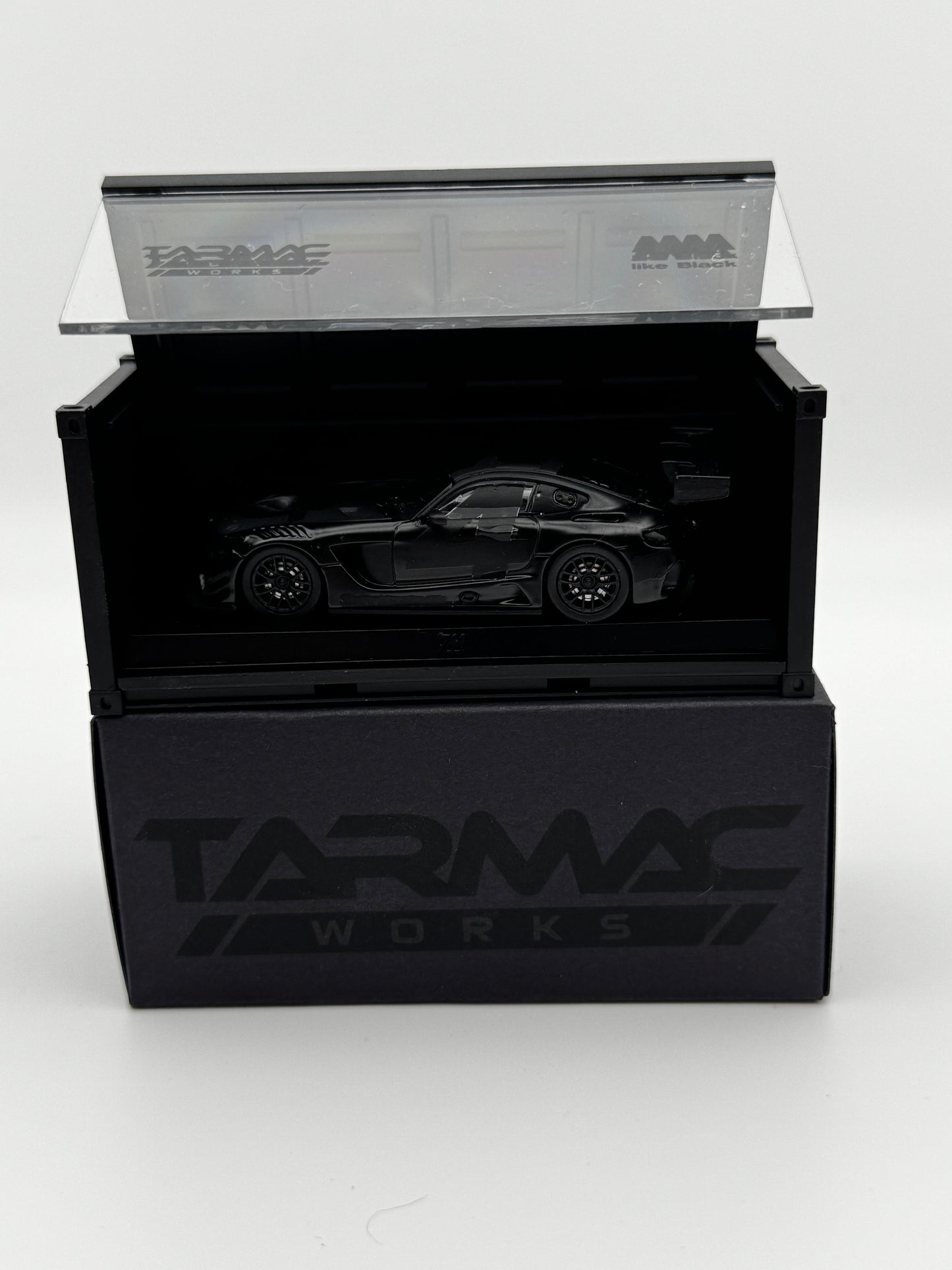 Mercedes-AMG GT GT3 “Phantom Black” – Tarmac Works | 1:64 SVRdiecast