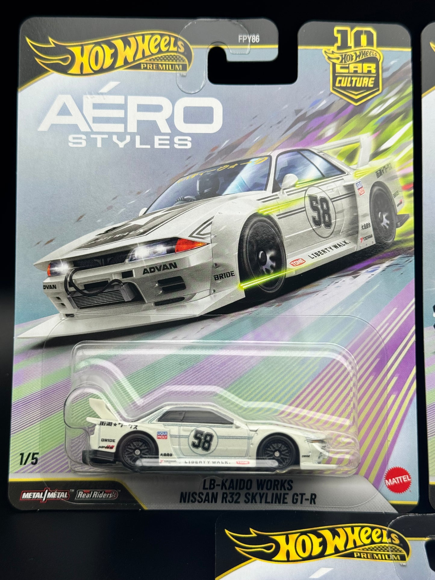 Hot Wheels Premium Car Culture Aéro Styles Set Complet 1:64