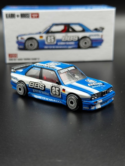 BMW M3 E30 Kaido Touring Champ V1 #25 BBS – Kaido House x Mini GT | 1:64