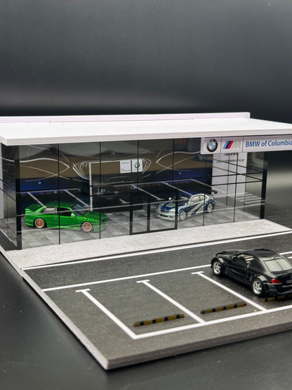 Diorama Concession BMW of Columbia – Showroom | 1:64