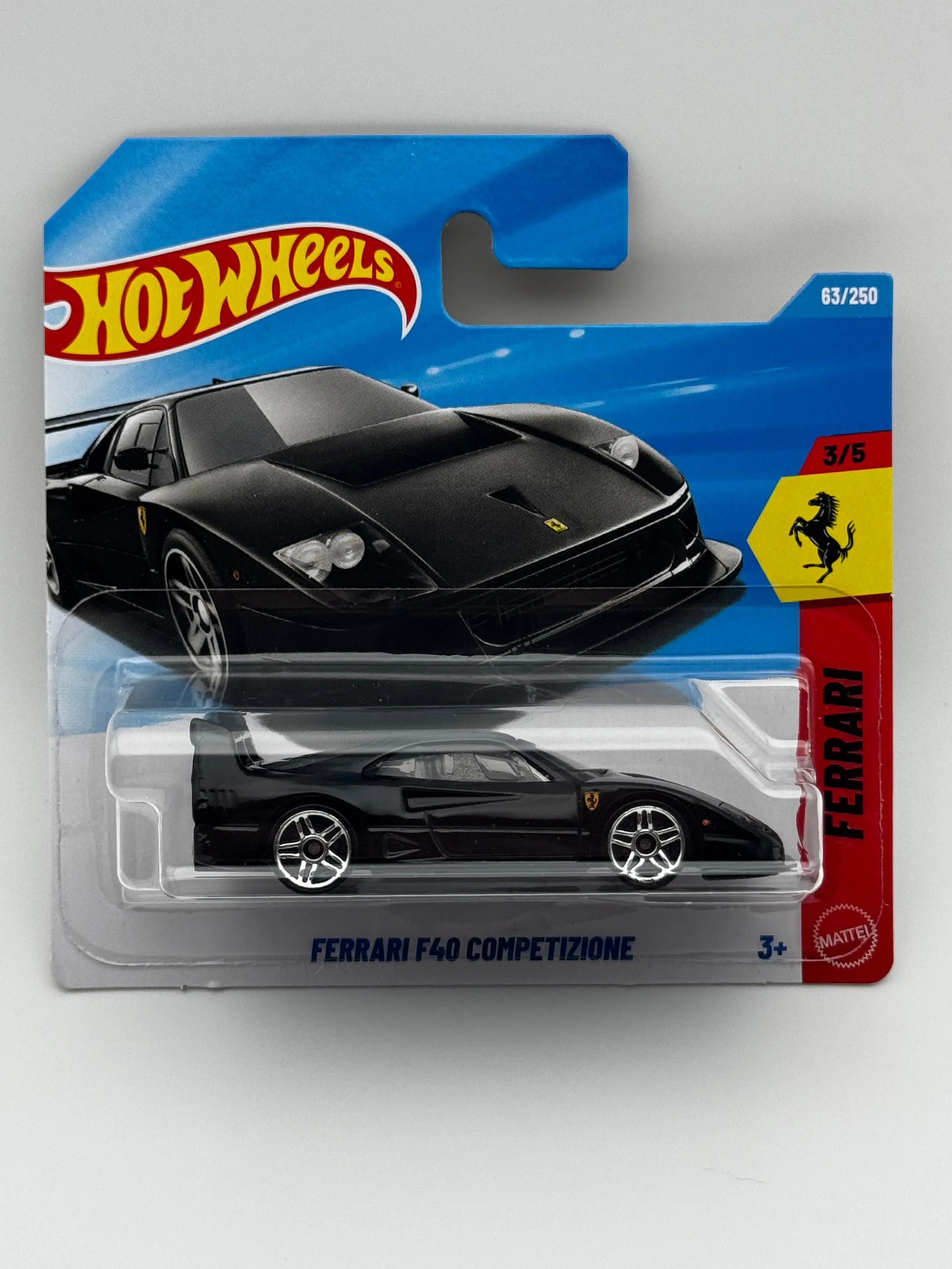 Hot Wheels Ferrari F40 Noir SVRdiecast