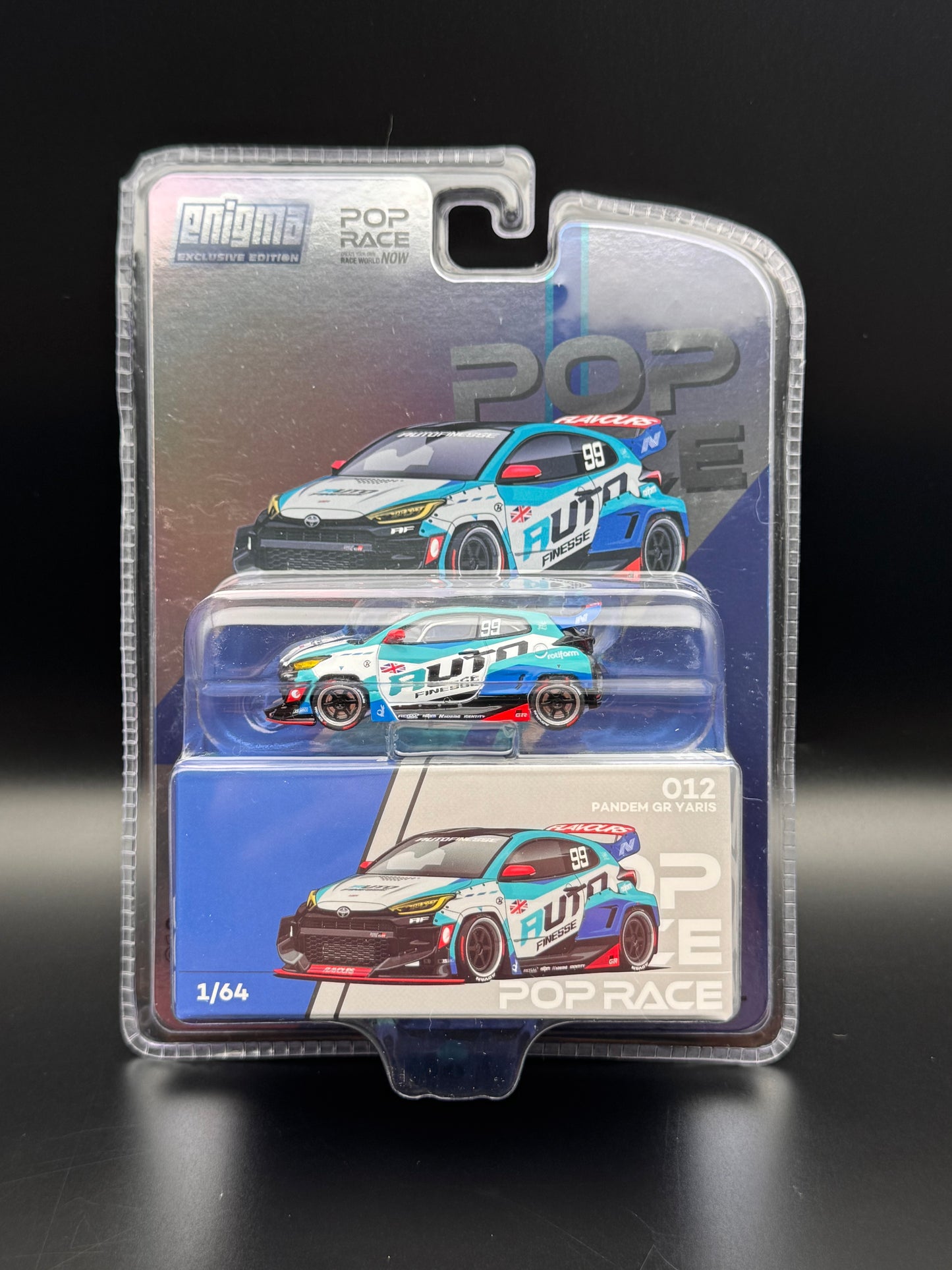 Toyota GR Yaris Pandem “Auto Finesse” #99 - Pop Race | 1:64